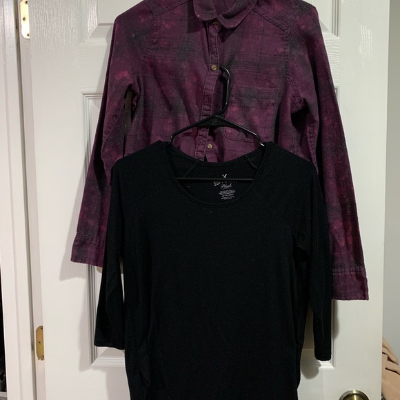 HOLLISTER button up Xsmall - Picture 3 of 4